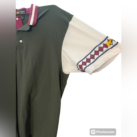 Patterned Collared Polo Shirt - Picture 4 of 5